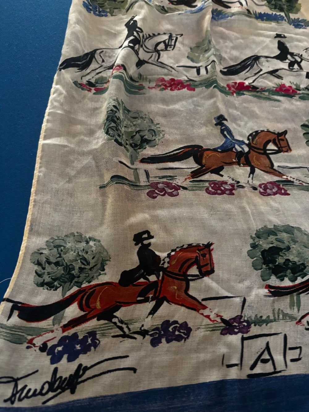 Frédérique’s beautiful equestrian